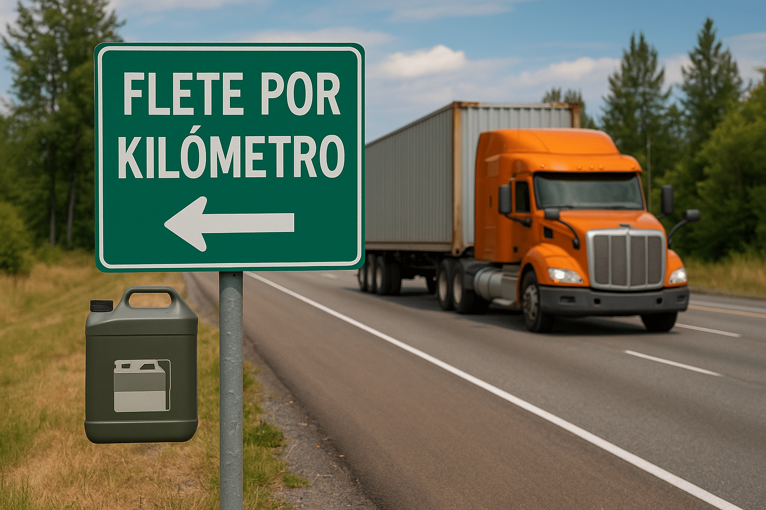 Costo de flete por kilómetro
