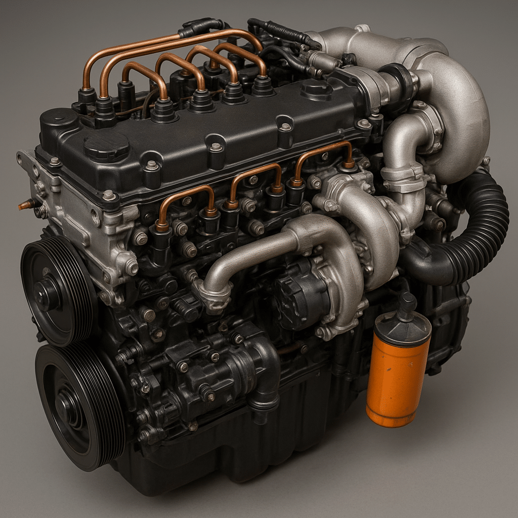 Motor diésel de última generación