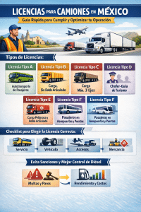 Cumple con la SICT

Evita multas y paros

Optimiza tu operación

Licencia correcta = menor costo

Control operativo y de diésel