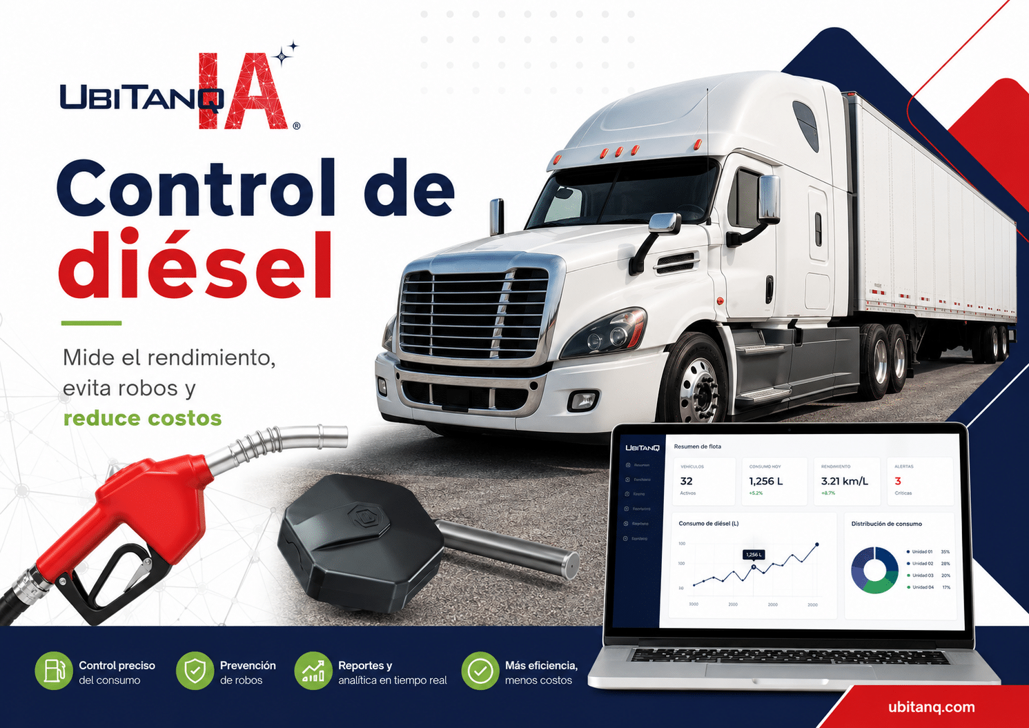 Control de diésel: guía completa para medir rendimiento, evitar robos y reducir costos en flotillas