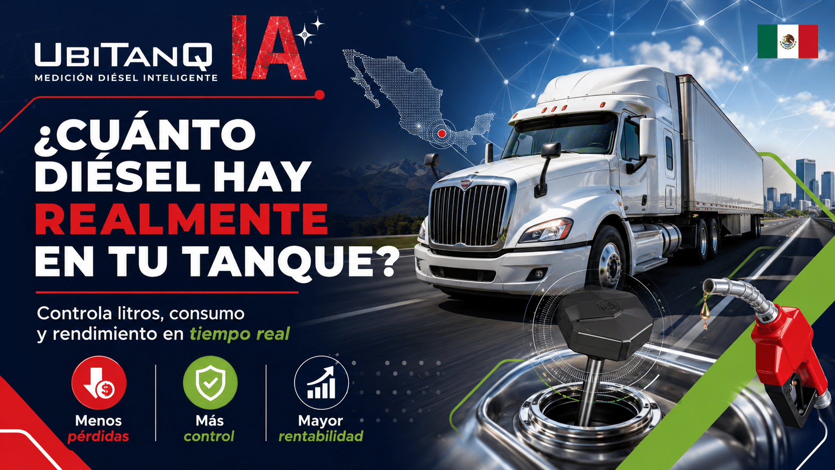 Cómo medir el diésel de un tanque: guía completa para flotillas, rendimiento y control de combustible en México