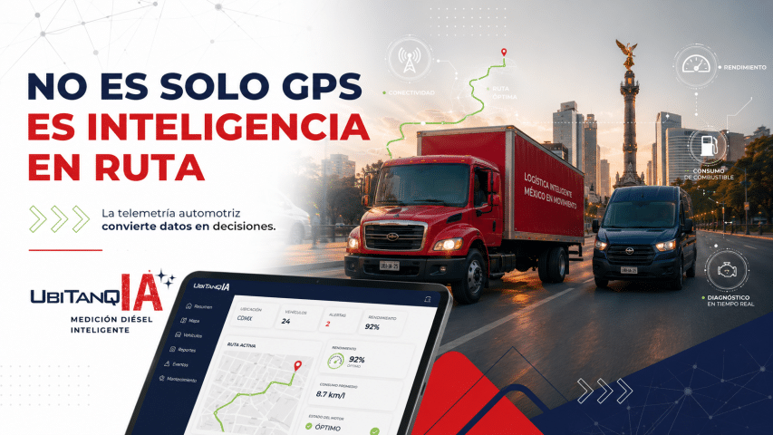 Telemetría automotriz: convierte datos de flotillas en ahorro, seguridad y control de diésel con monitoreo inteligente para optimizar rutas y reducir pérdidas.