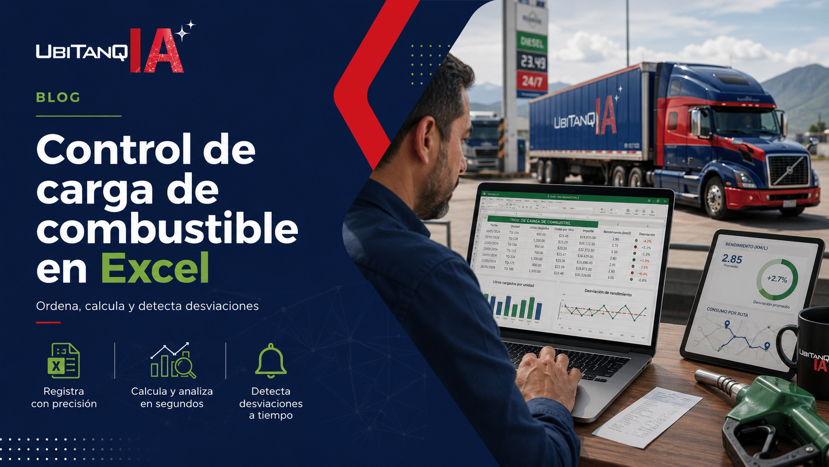 Control de carga de combustible en Excel: cómo hacerlo bien y cuándo migrar a un sistema con IA