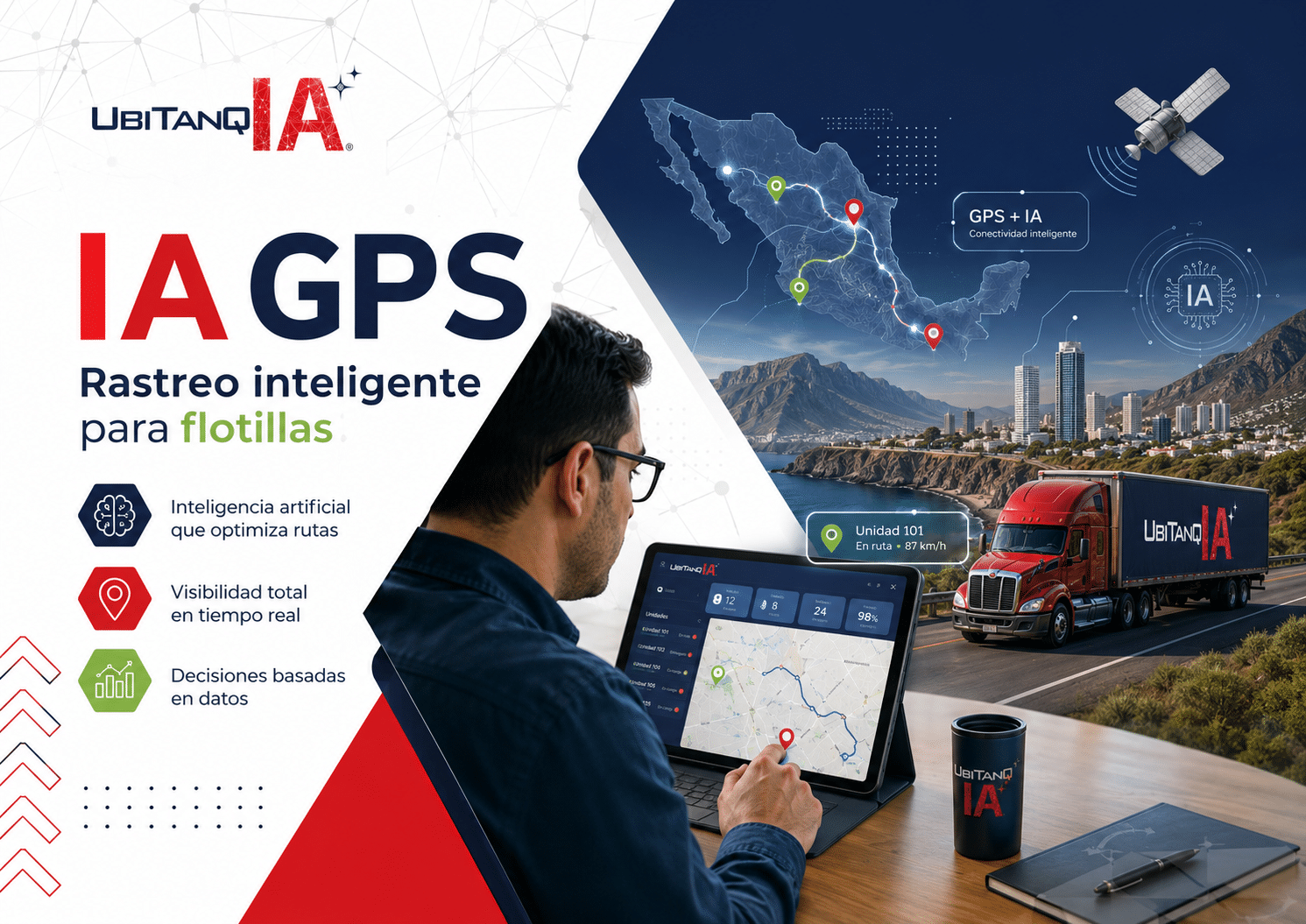 IA GPS para flotillas: cómo conectar rastreo, telemetría y control de diésel con inteligencia artificial