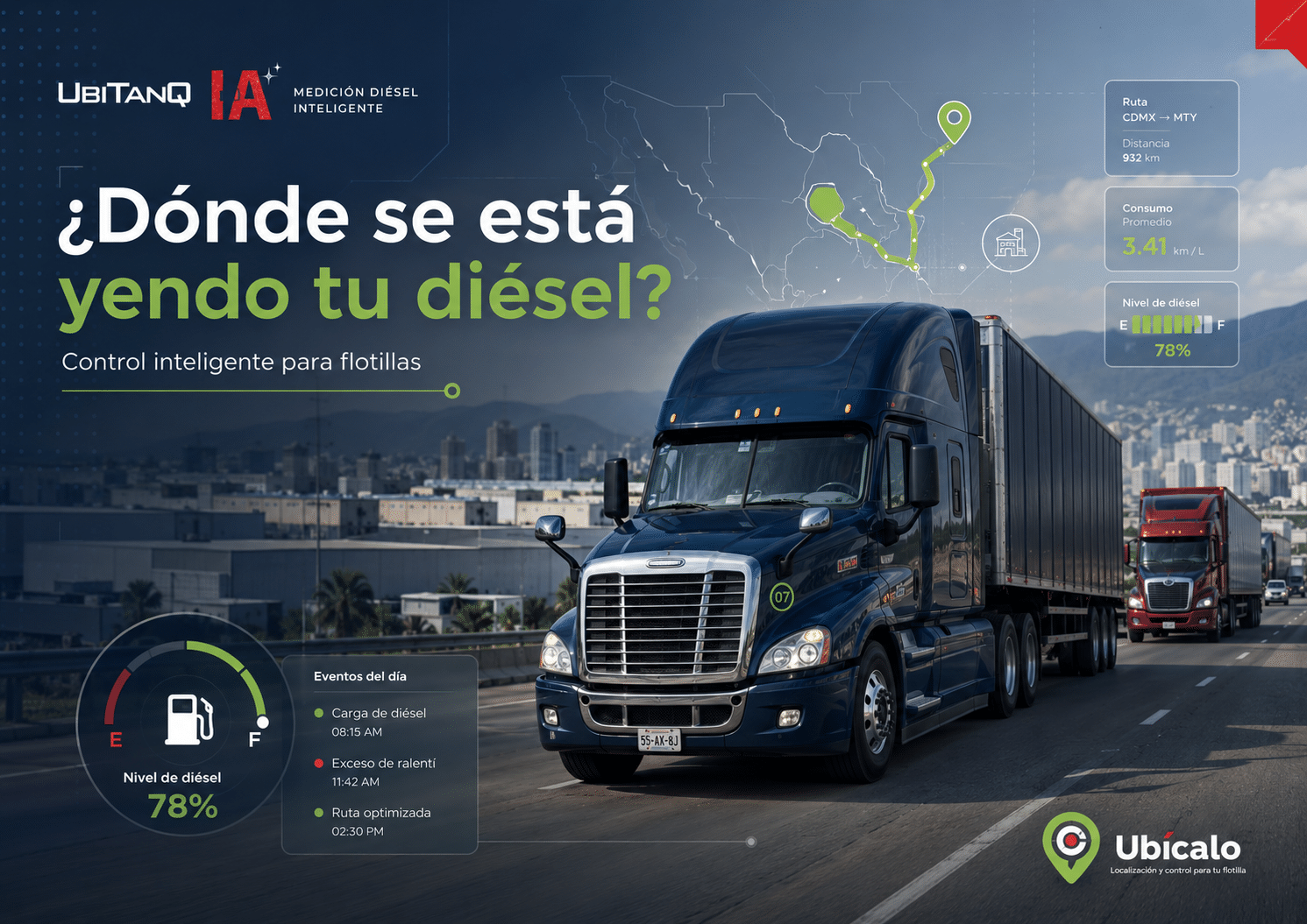 Sistema de control de combustible para flotas: el método que revela fugas, robo y bajo rendimiento antes del cierre de mes