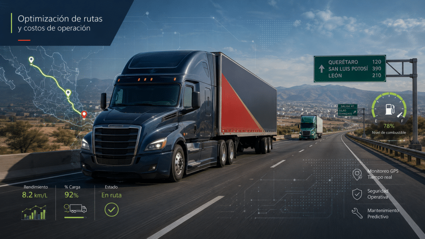 Cómo usar un software de transporte para optimizar rutas, medir el rendimiento de diésel por kilómetro, mejorar el control de combustible, prevenir pérdidas, integrar telemetría y pasar de un control manual en Excel a una gestión de flotillas basada en datos.
